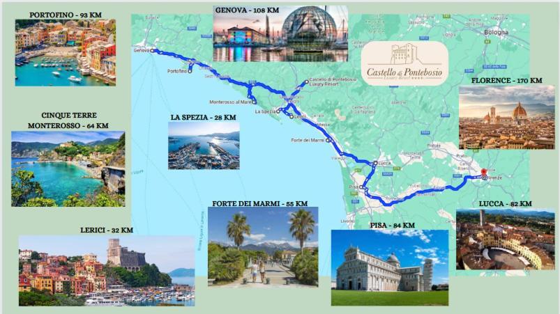 Castello Di Pontebosio Luxury Resort Licciana Nardi Εξωτερικό φωτογραφία